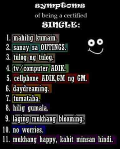 Funny being single quotes and sayings