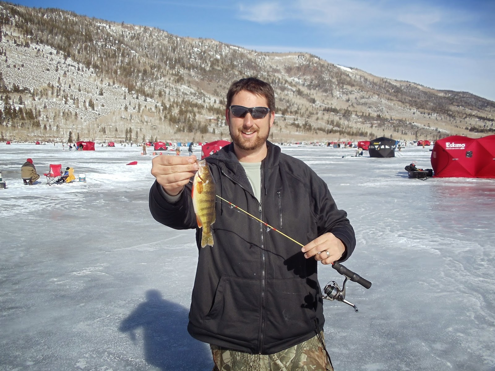 Utah Fisherman Fish Lake Perch Tournament