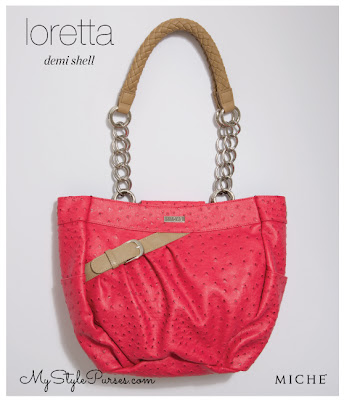 Miche Loretta Demi Shell May 2013 from MyStylePurses.com Miche Loretta Demi Shell May 2013 from MyStylePurses.com