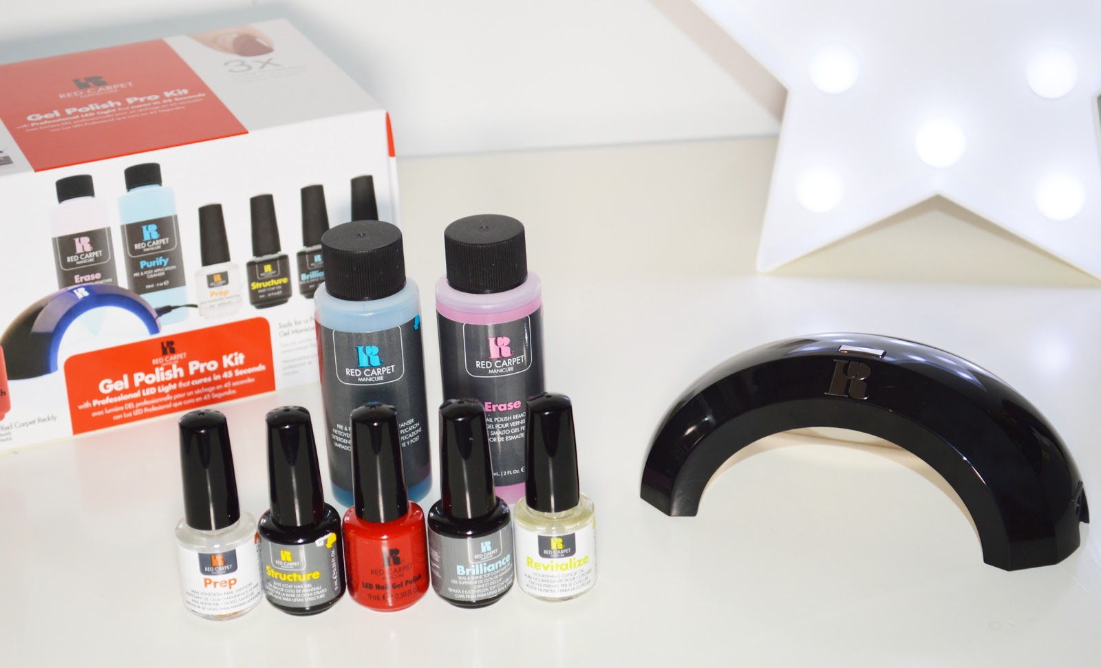 Red Carpet Manicure Gel Polish Pro Kit Review Sophie Rose