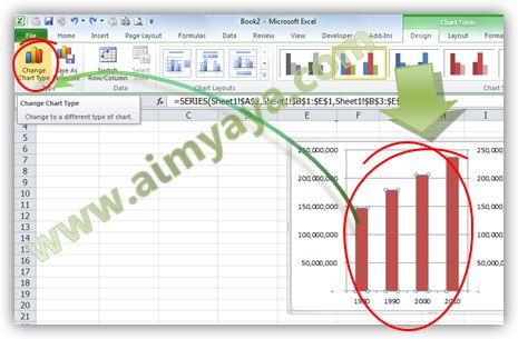  di microsoft excel sering dipakai untuk menggambarkan banyak sekali hal Cara Membuat Garis Pada Diagram Batang di Excel