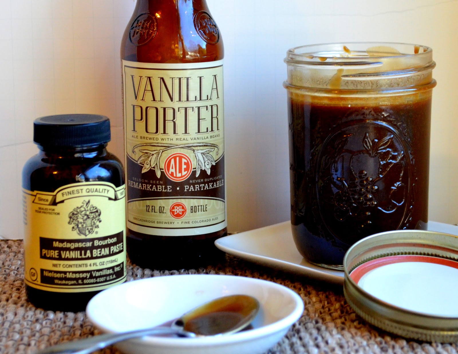 Vanilla Bean Porter Caramel Sauce Searching for Dessert