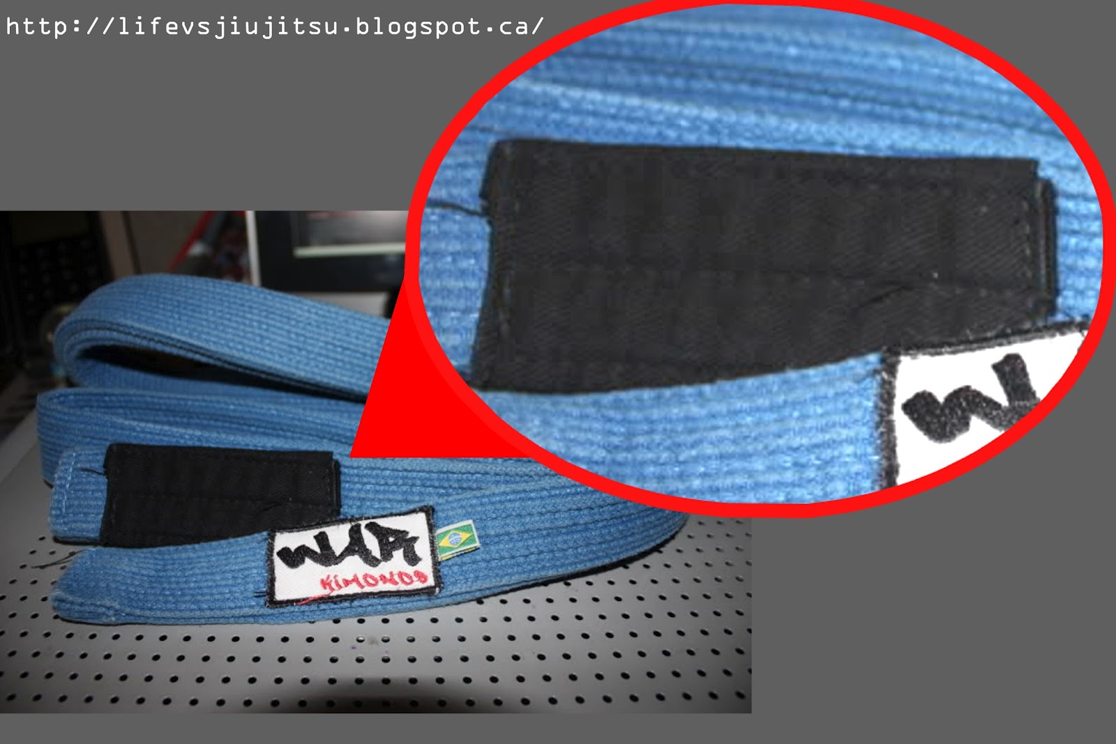 Life vs Jiu Jitsu War Blue BJJ Belt Review