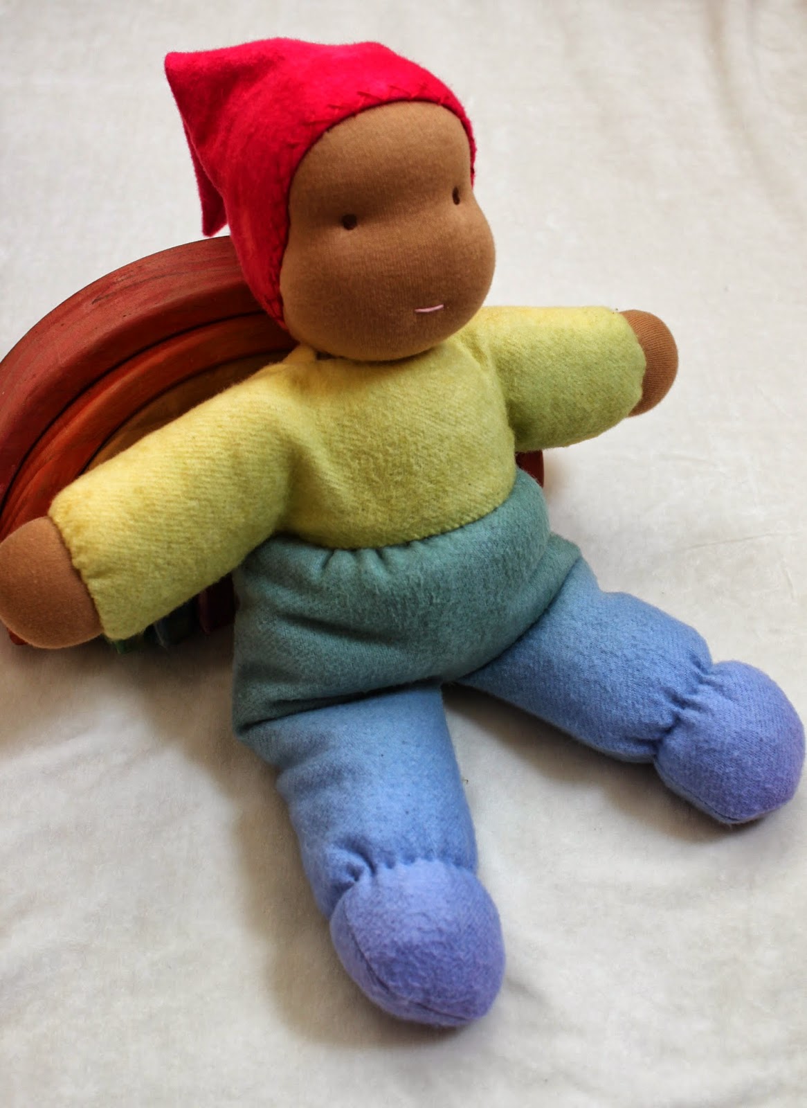 waldorf cuddle doll