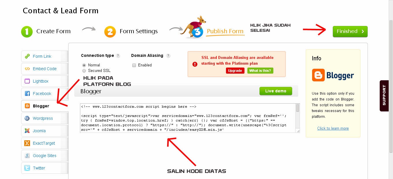 Cara Membuat Halaman Contact Us Di Blog Cara Membuat Halaman Contact Us Di Blog