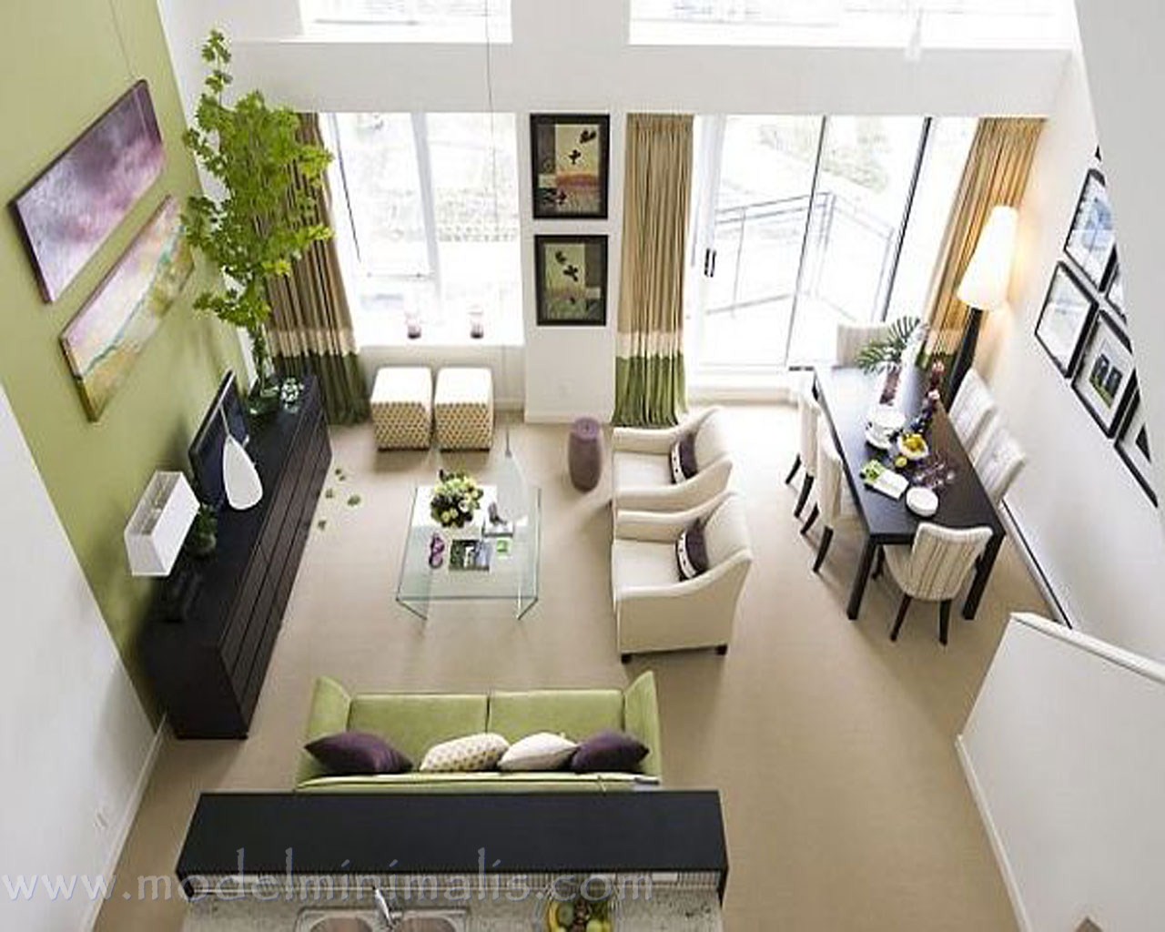 Desain Interior Ruang Keluarga Sederhana