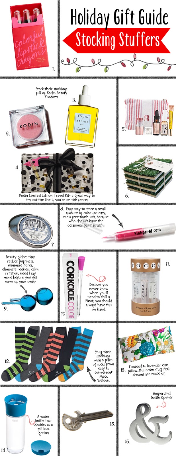 Holiday Gift Guide Stocking Stuffers 2012