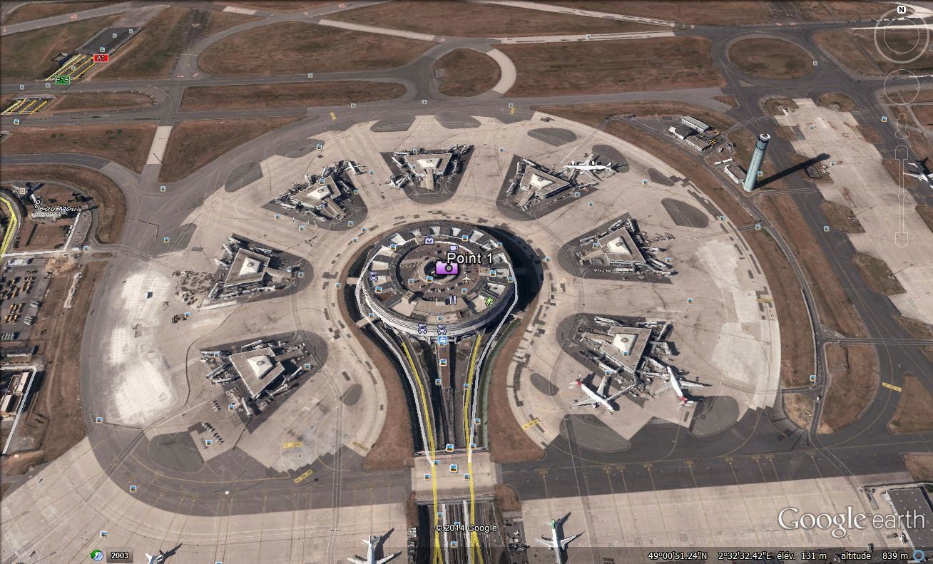 Point de rencontre aeroport cdg