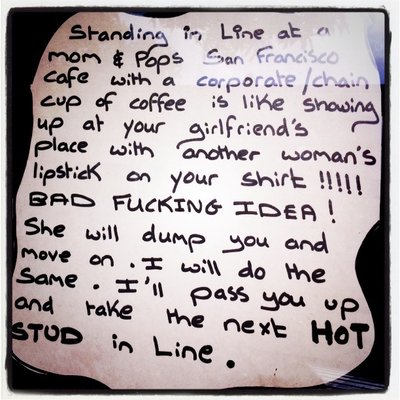 Through Maile S Eyes Red Door Cafe Rules Sf