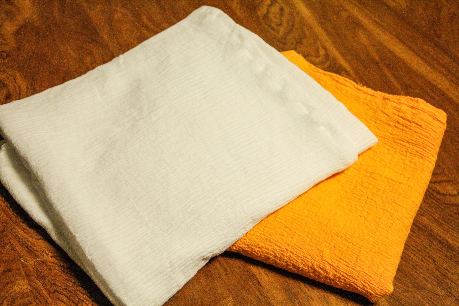 DIY Cotton Gauze Swaddler Blankets
