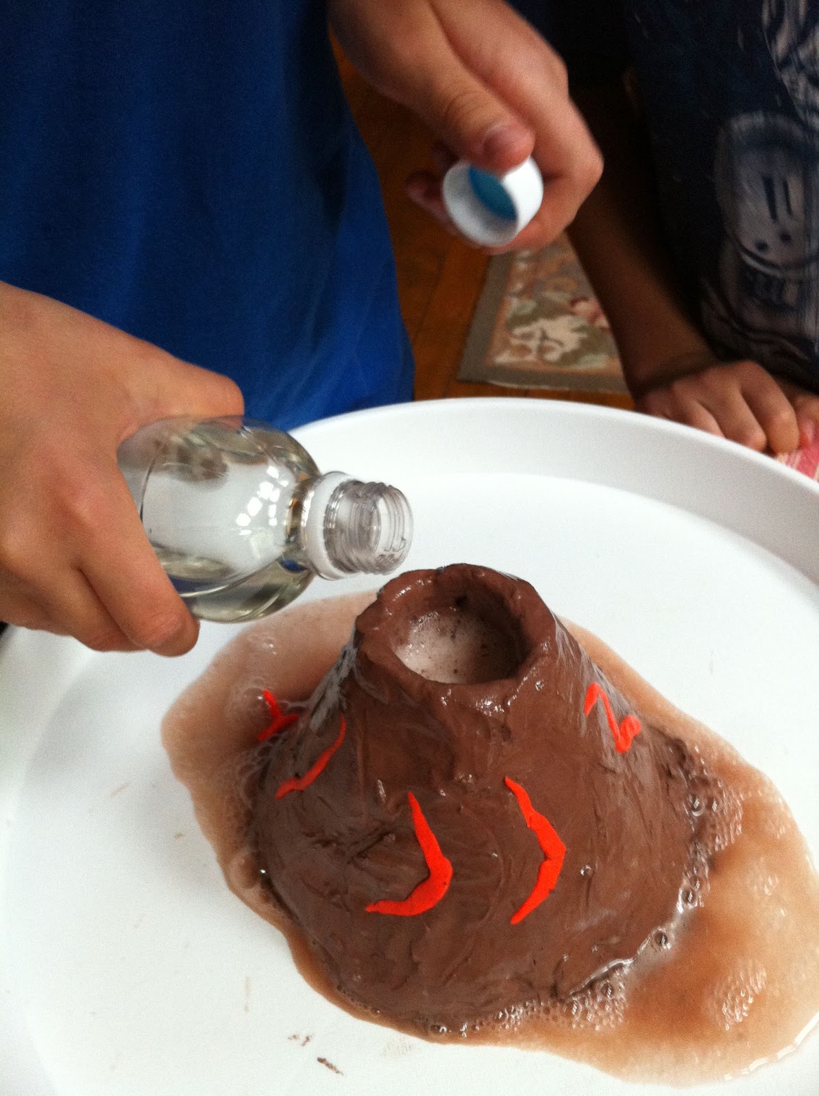 The Lunch Lady Homemade Volcanoes