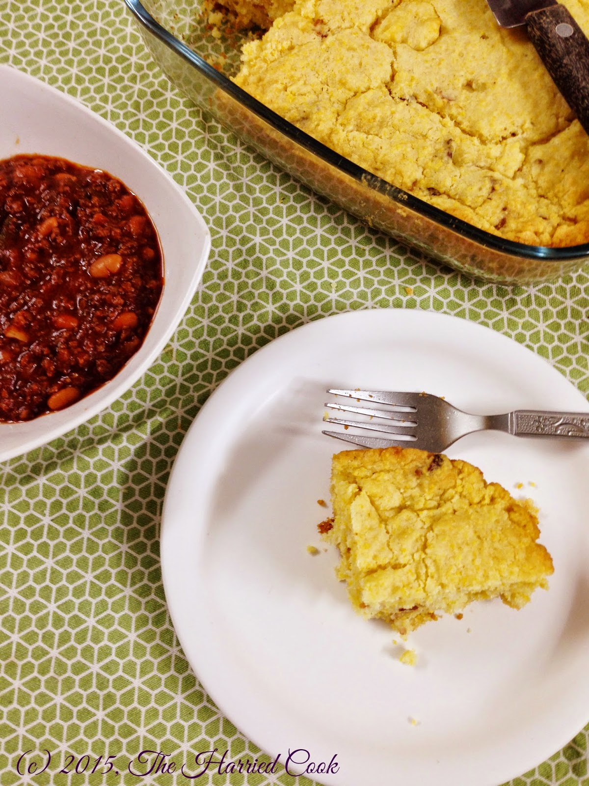 The Harried Cook Secret Recipe Club Bacon Cheddar Cornbread