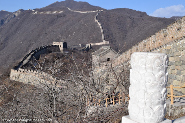 THE GREAT WALL OF CHINA AT MUTIANYU THE GREAT WALL OF CHINA AT MUTIANYU