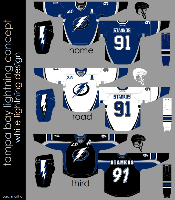 tampa bay lightning jersey concepts
