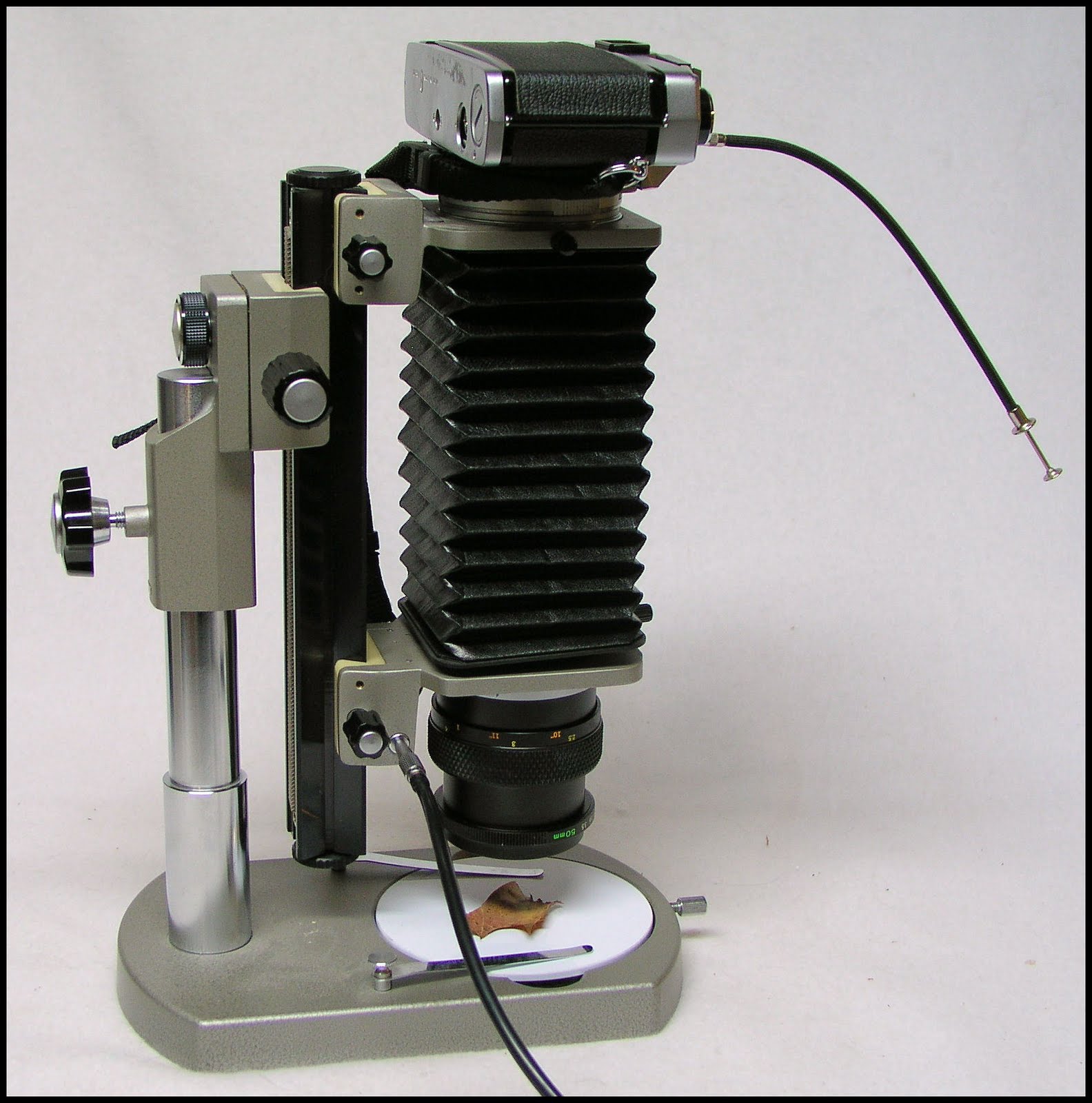 Random Camera Blog The Olympus Macro Stand + bellows