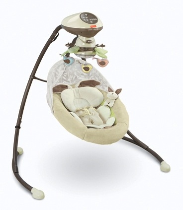 Baba G Me Fisher Price Cradle N Swing My Little Snugabunny