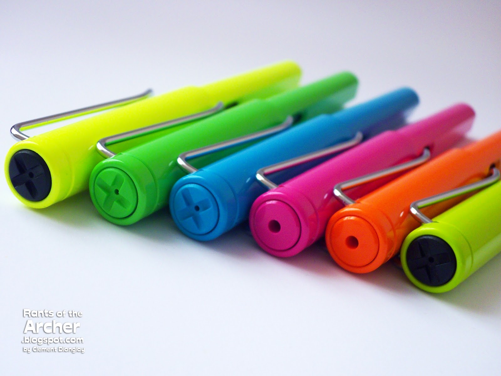 Fountain Pen Review 2013 Limited Edition Lamy Safari Neon Rants of
