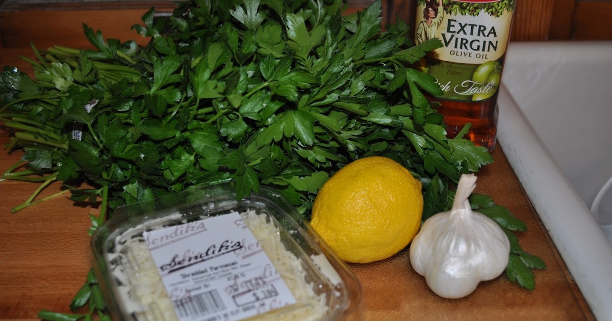 Carri Us Home Homemade Parsley Pesto