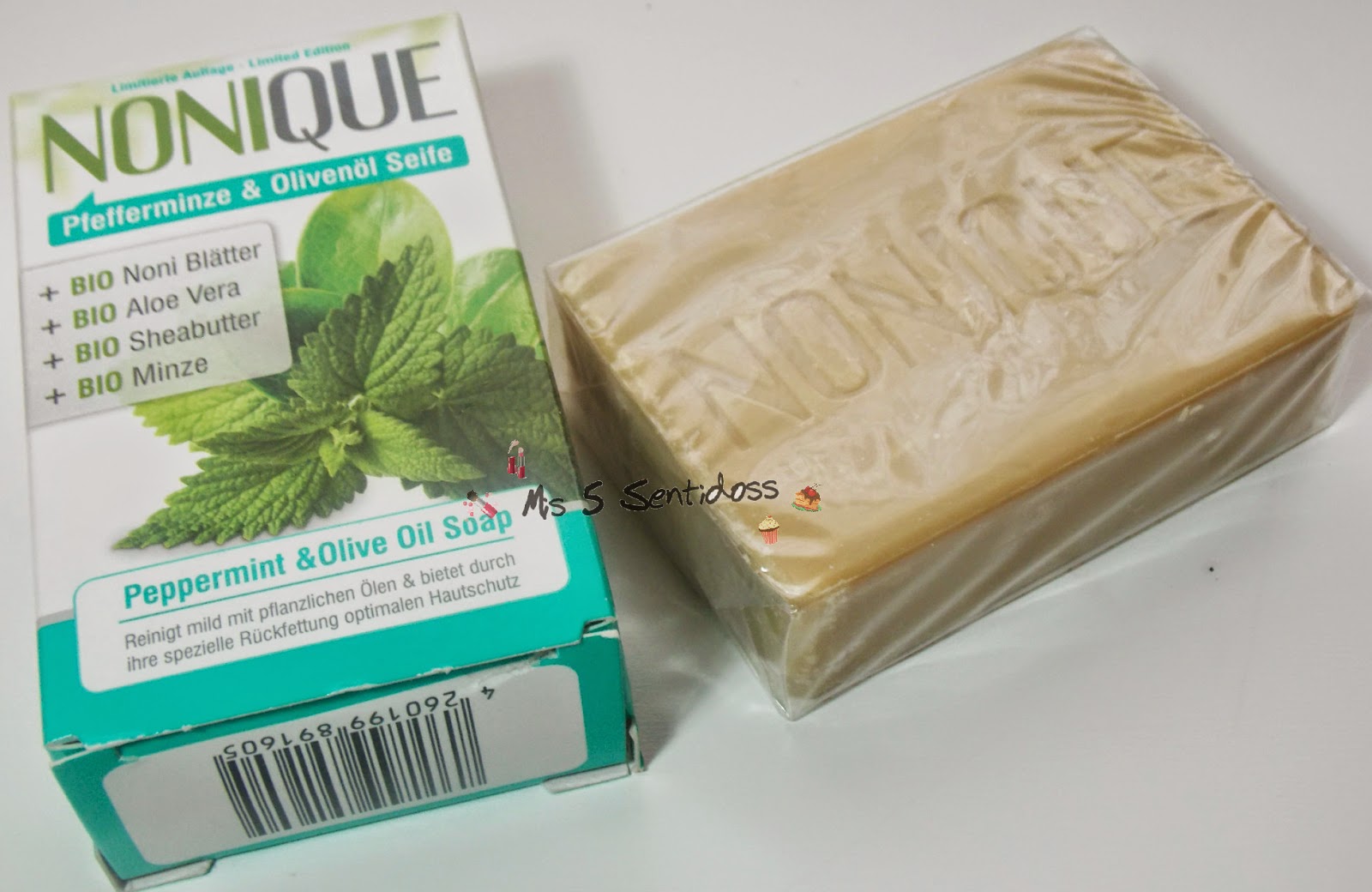 Nonique, Jabón Pfefferminze y aceite de oliva Nonique, Jabón Pfefferminze y aceite de oliva