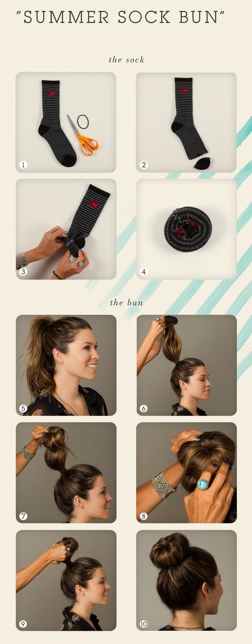 diy sock bun maker viva boutique tuesday how to make a sock bun diy sock bun maker viva boutique tuesday how to make a sock bun