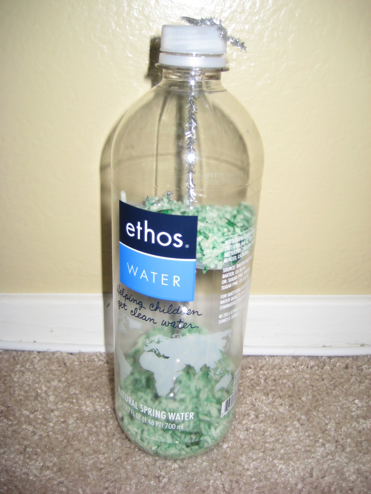 ExperimentMOM Upcycled Challenge Water bottle to Rainstick Toy 