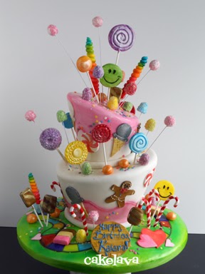 cakelava: Cake Inspired by Candy Land