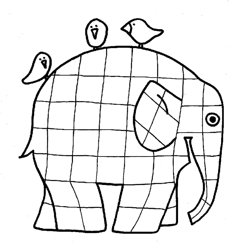 Elmer the elephant activities