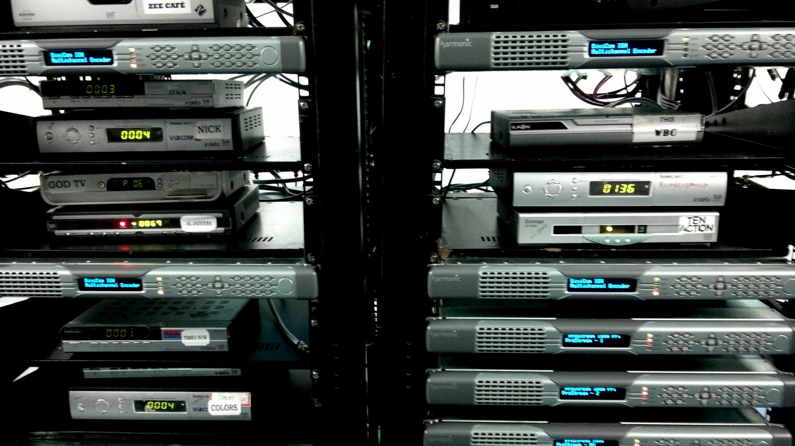 My Pictures Blog Digital cable tv Headend, SITI CABLE, ASANSOL.