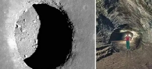 Υπόγειες στοές στη Σελήνη Υπόγειες στοές στη Σελήνη