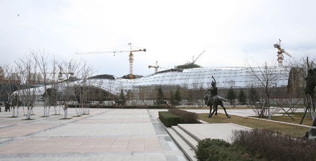 Photo of new museum under construction