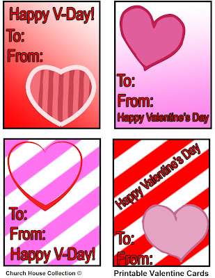 Printable Valentine Cards For Kids