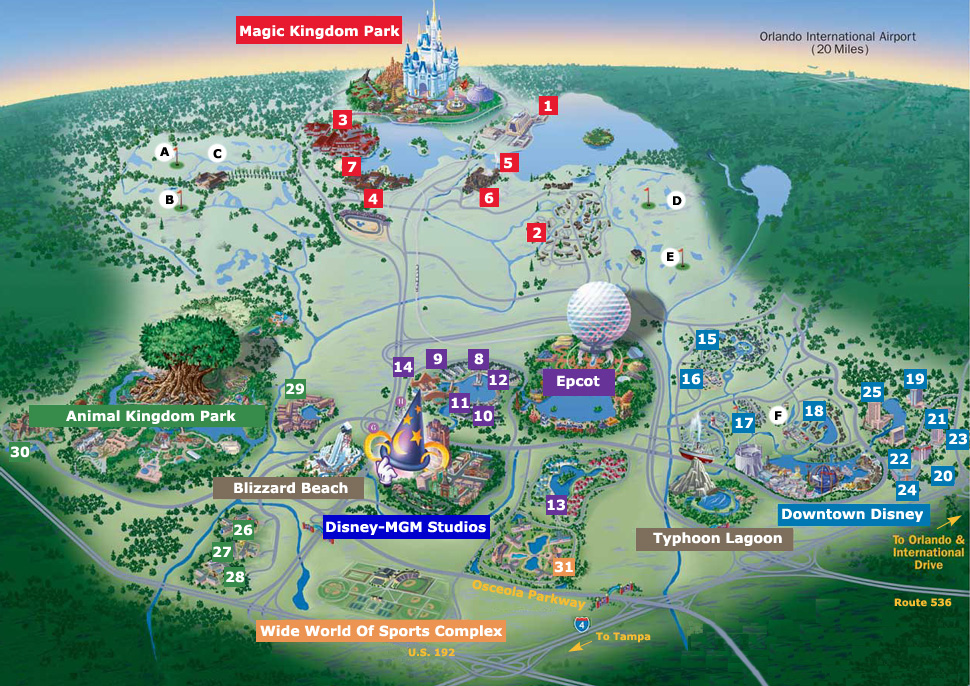 WORLD DISNEY world disney: