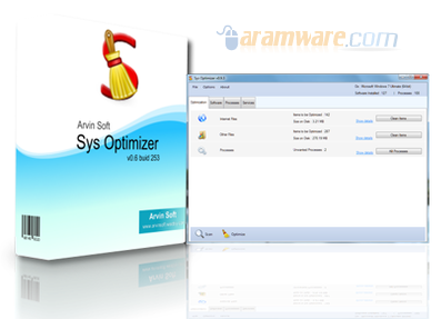 برنامج تسريع الجهاز Sys Optimizer 0.9.3 Sys+Optimizer