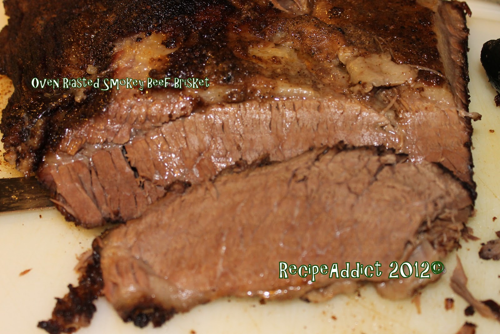 RecipeAddict Oven Roasted Smokey Beef Brisket