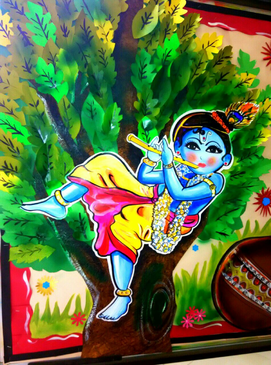 Art ,Craft ideas and bulletin boards for elementary schools Krishna