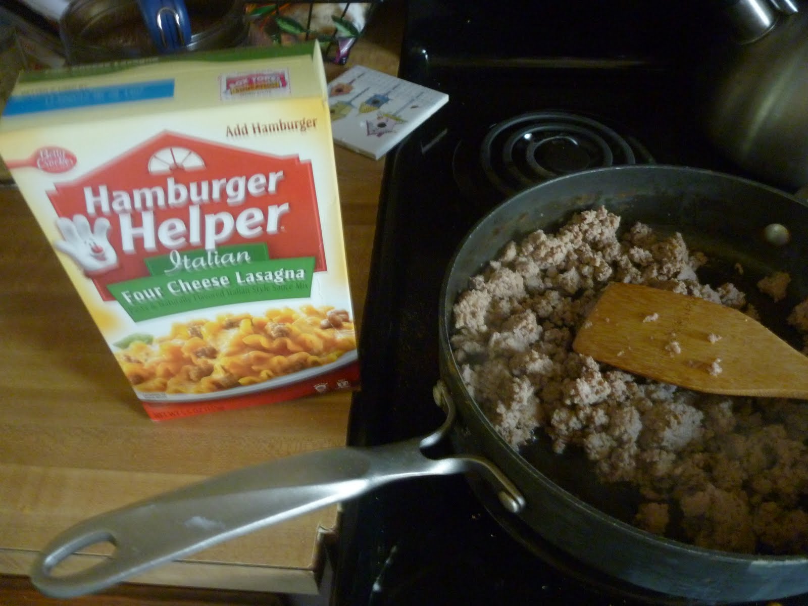 Faking Posh Frugal Friday Hamburger Helper Stretched
