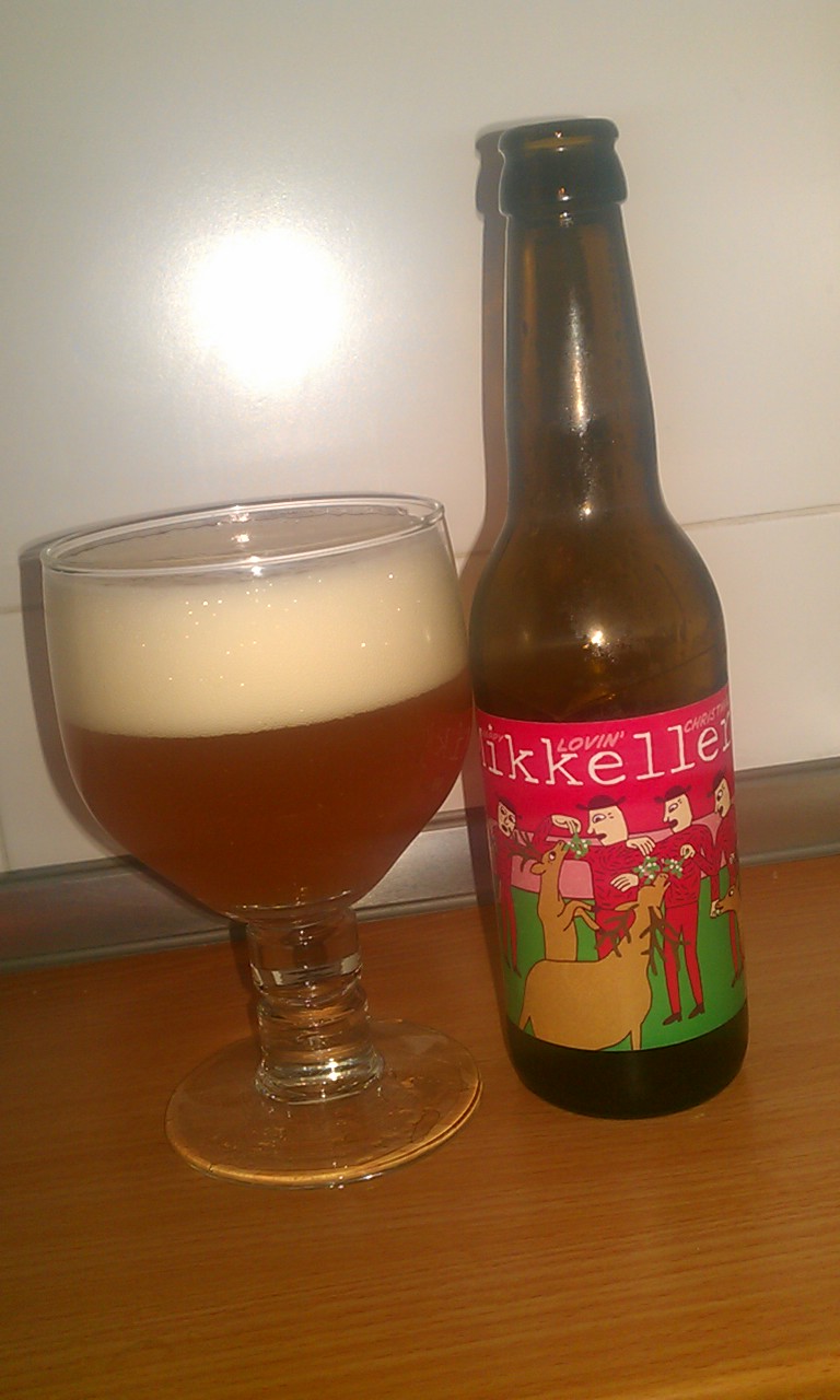 rubias morenas negras hablo de cerveza cata mikkeller hoppy lovin christmas