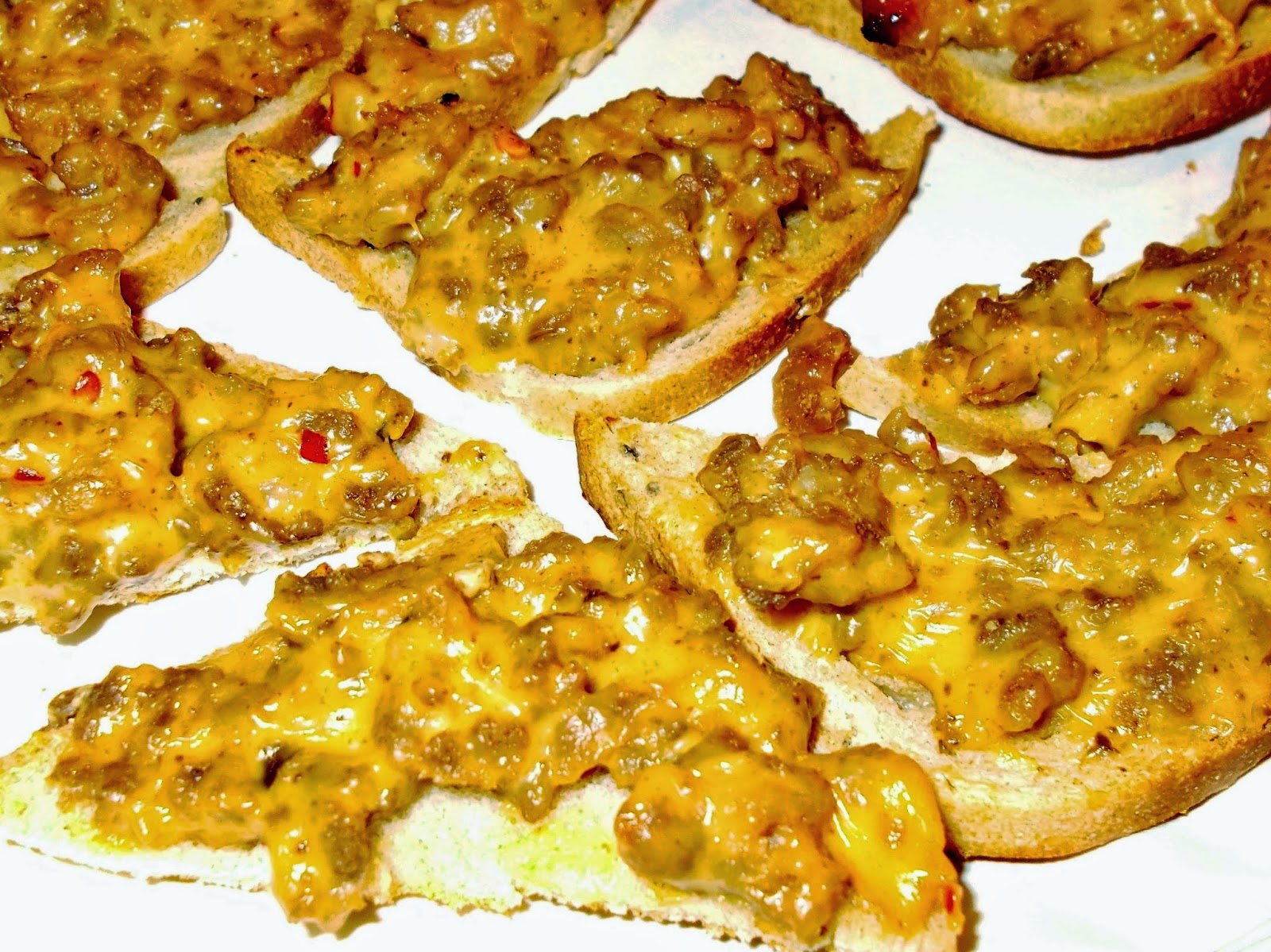 rye bread sausage velveeta cheese