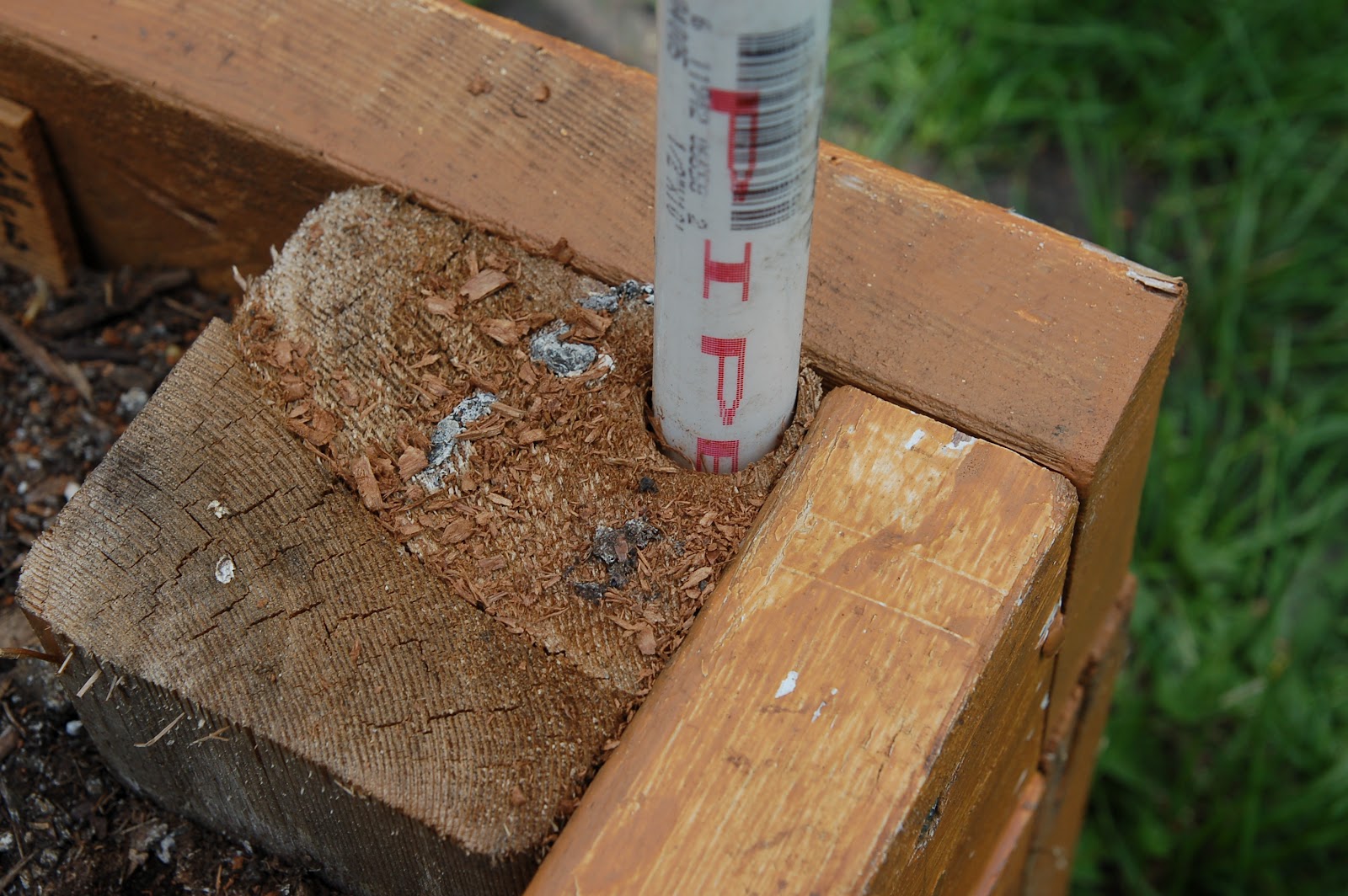 Savoring Servant Building a raisedbed cloche