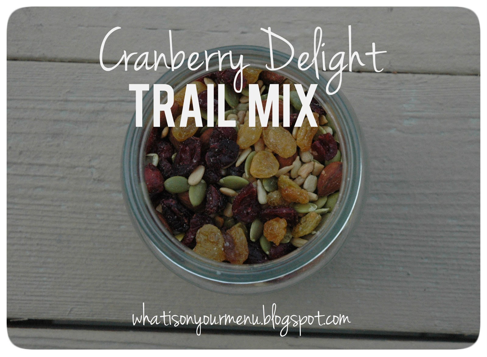 Cranberry Delight Trail Mix