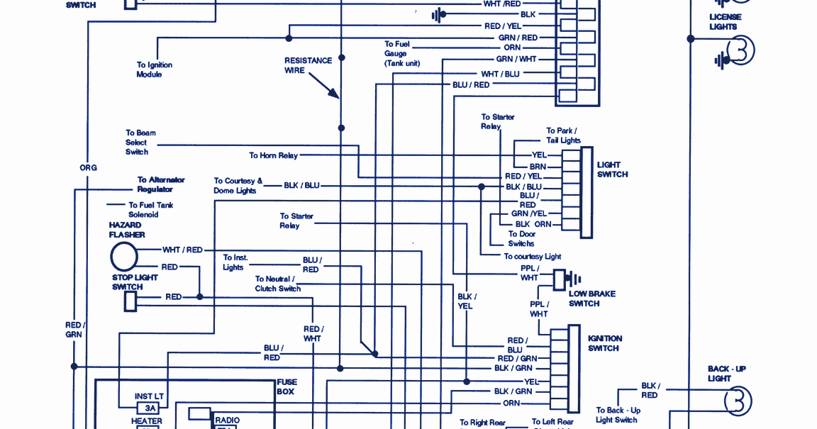 1983 Ford Bronco Wiring Diagram