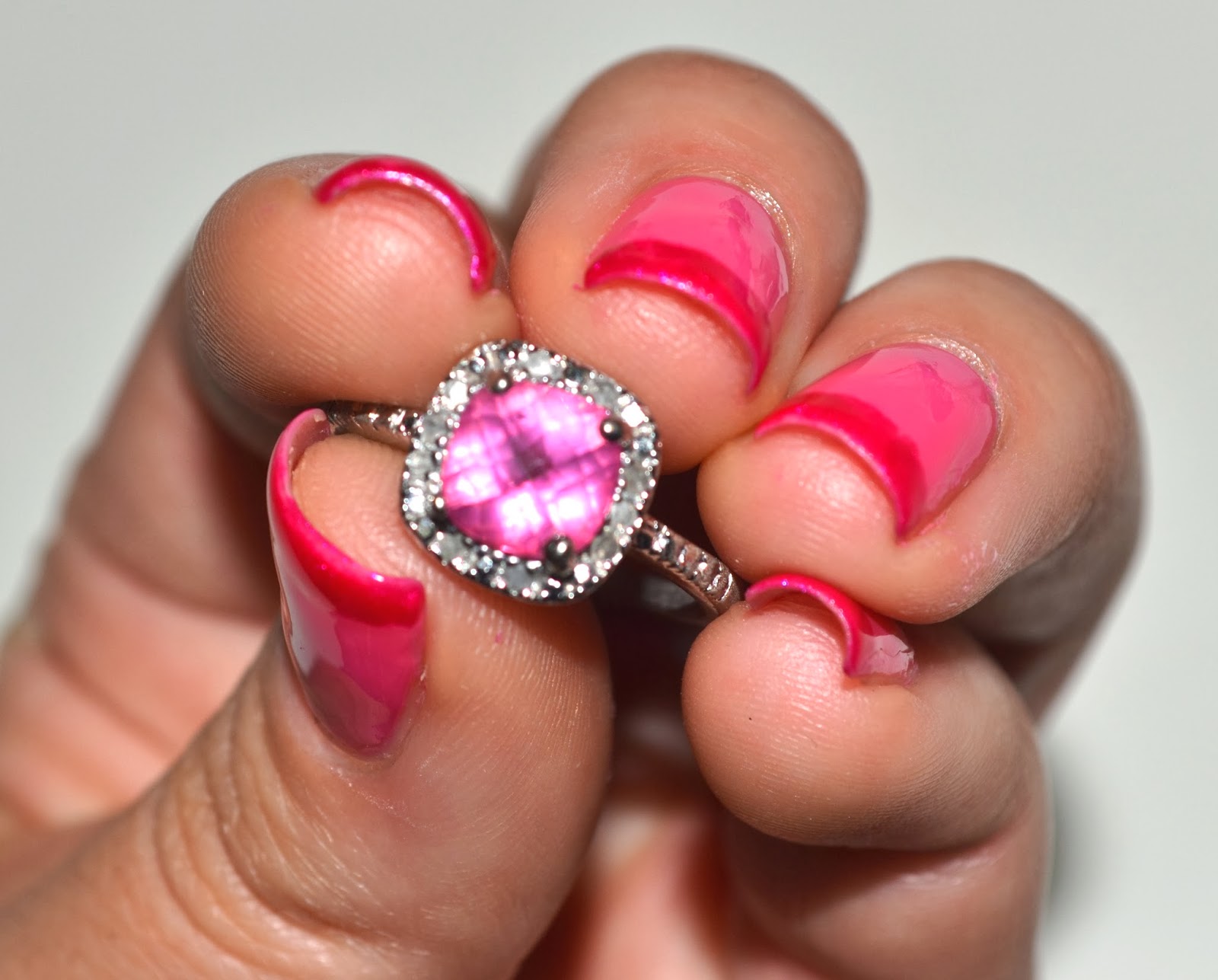 DIYs by Megi D.: Pink Nails for Breast Cancer Awareness Month