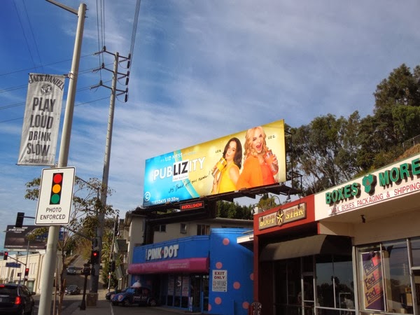 PubLIZity The Kroll Show season 2 billboard Sunset Strip PubLIZity Kroll Show season 2 billboard