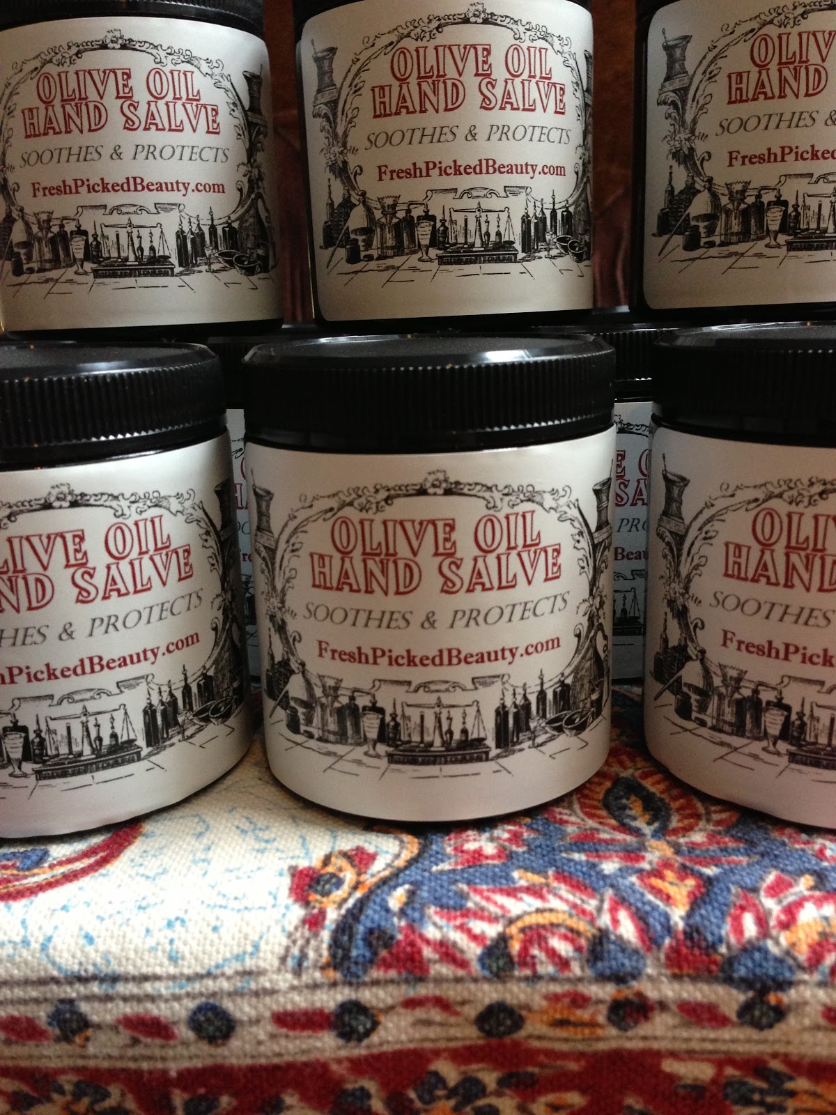 Organic Olive Oil Hand Salve