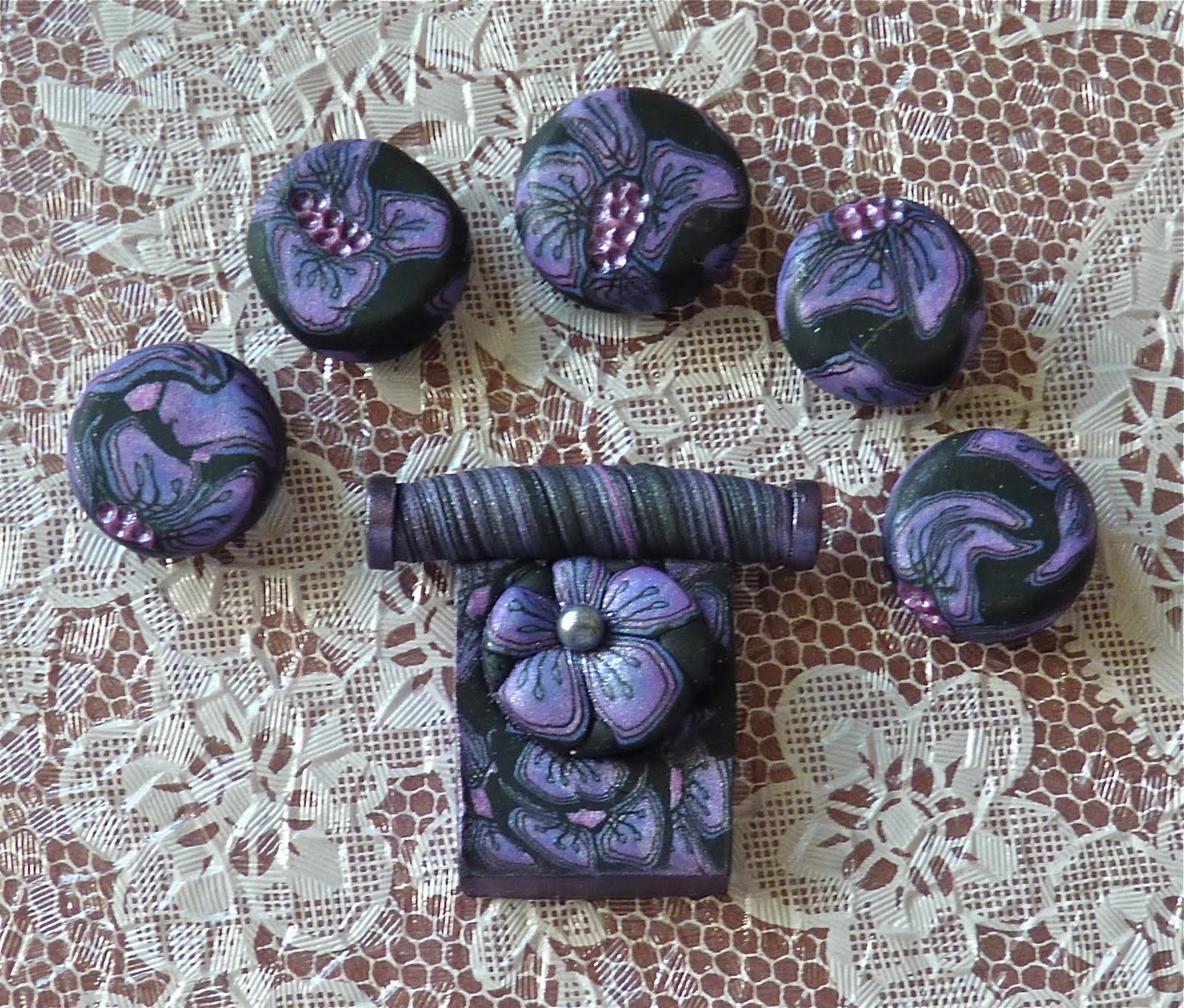 Knightwork Playing with Clay Polymer Clay Canes & Jewelry