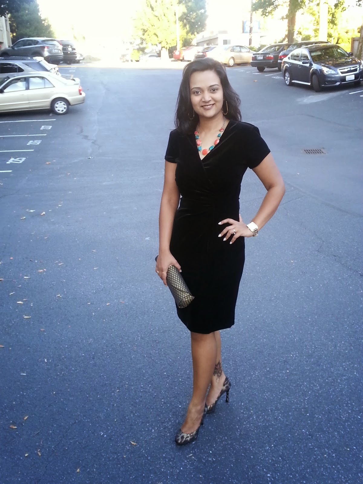 Black velvet Dress ! Ananya Tales