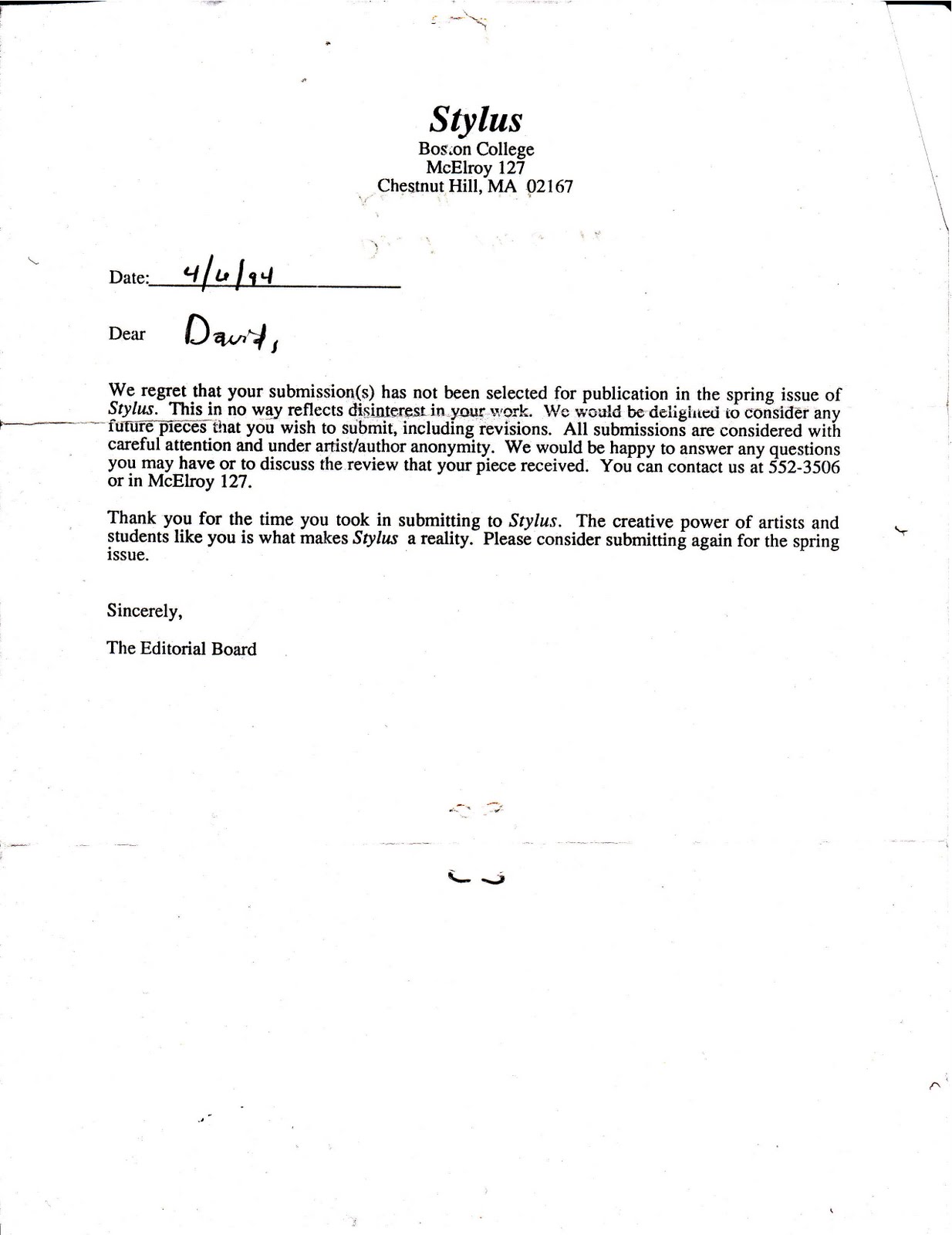 rejection letter college rejection letter rejection letter college rejection letter