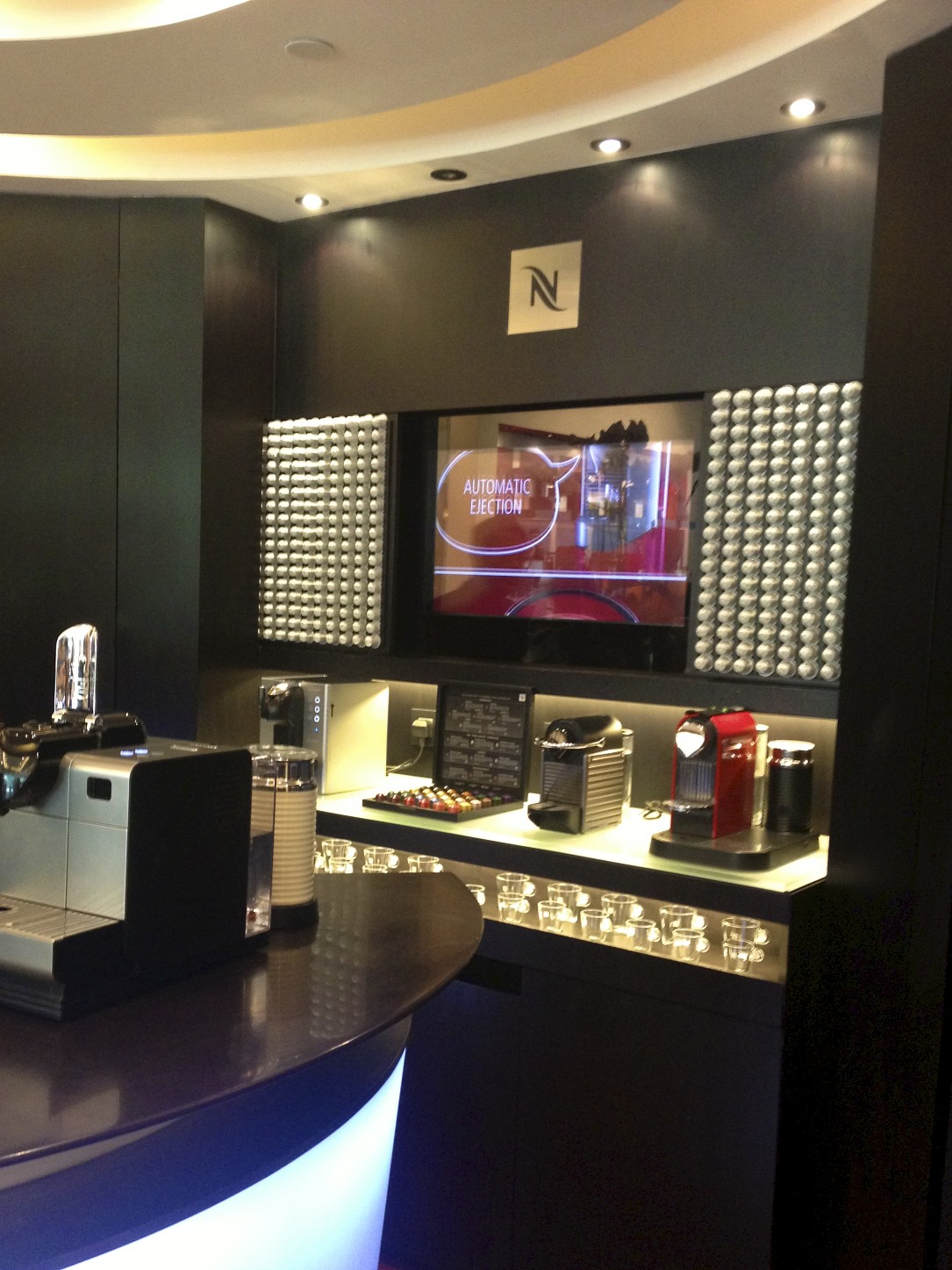i first person singular Nespresso Boutique IFC Mall Hong Kong