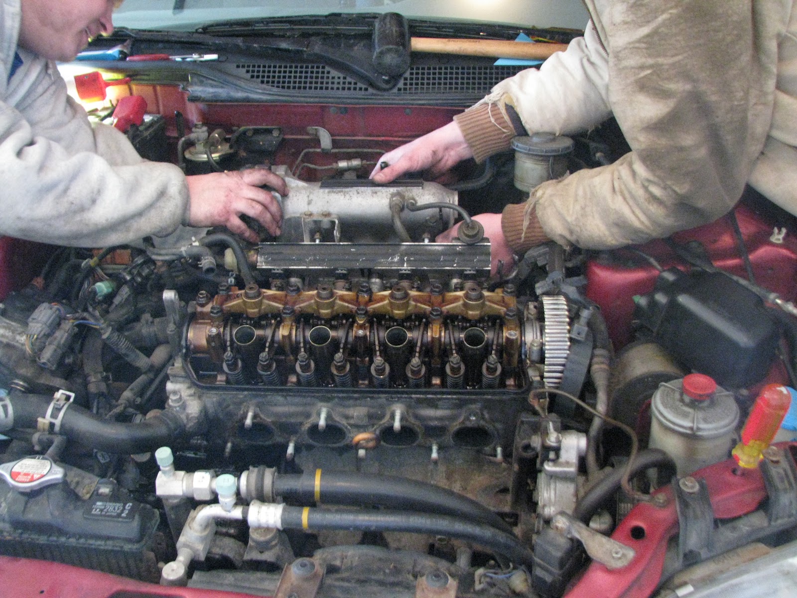 Head Gasket replacement Changing Head Gasket on D16z6