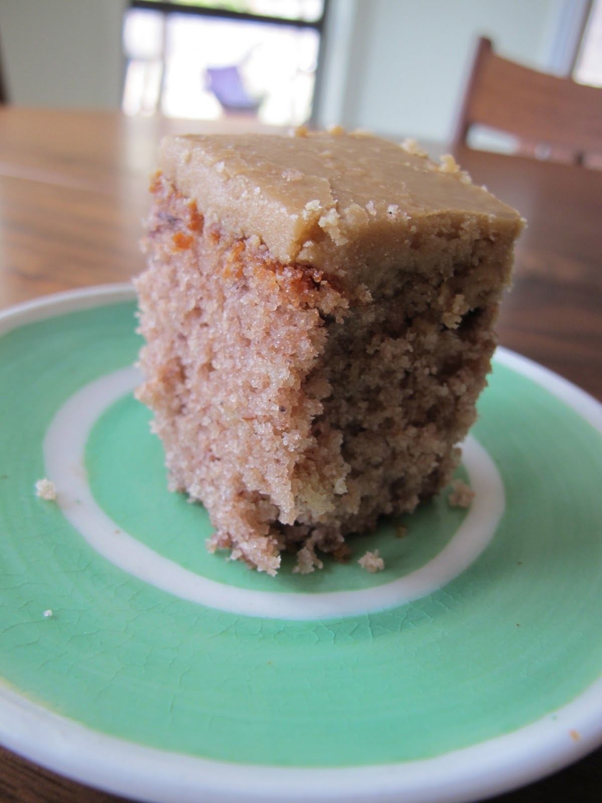 FEED ME Blackberry Jam Cake with Caramel Icing